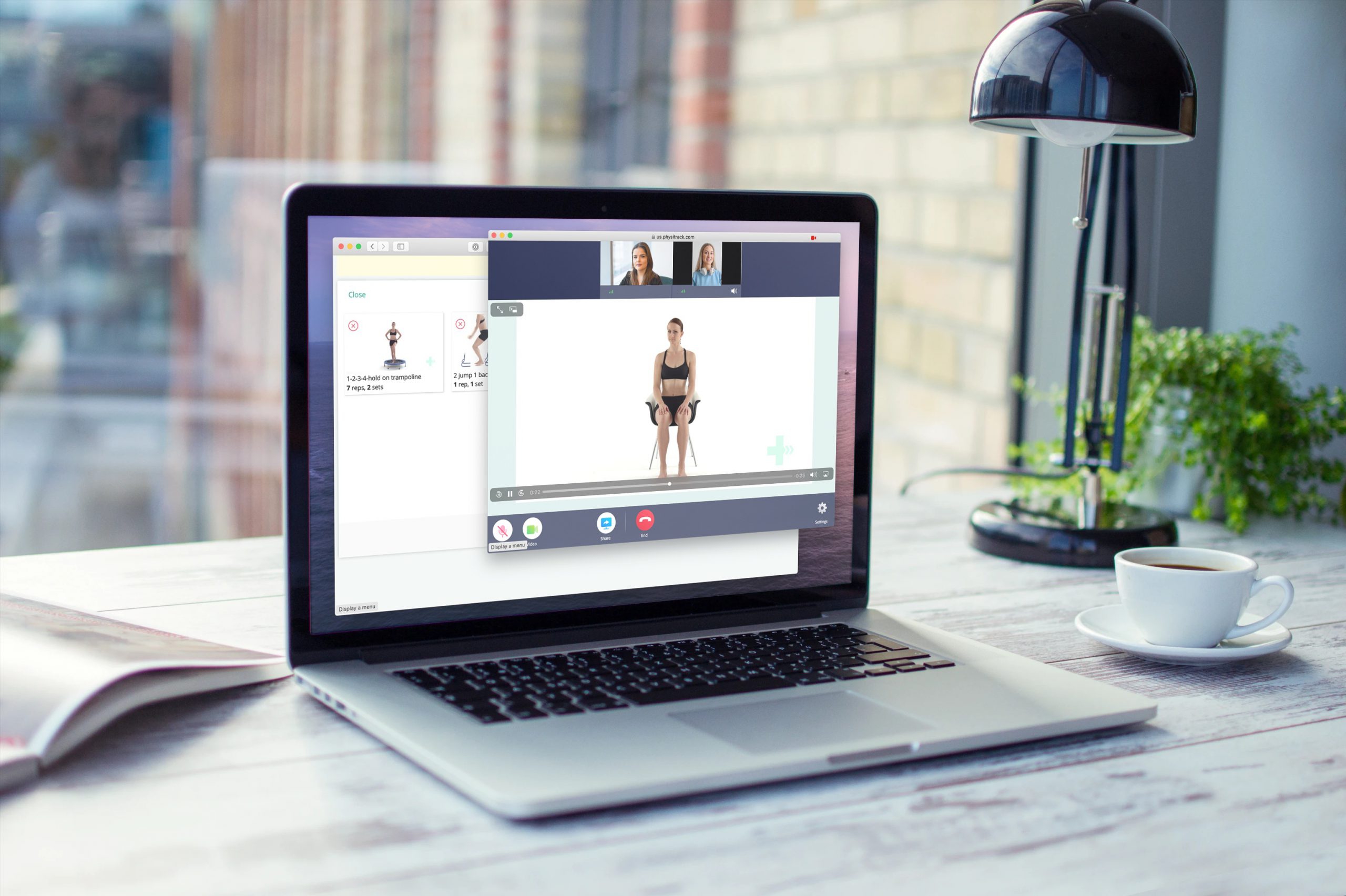 video call on mac exercise streaming